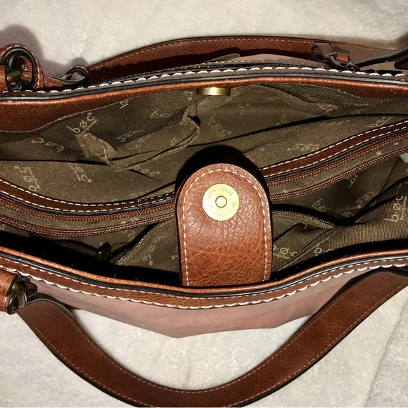 B.O.C crouton tote 16”.2  x 5.6 D.10” - Picture 4 of 6